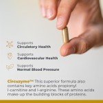 Premier Research Labs CircuZyme - for Circulation, Arterial Health & Blood Pressure Support - with Cordyceps, Olive Leaf & Tocotrienols - 60 Plant-Source Capsules
