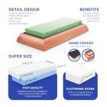 Sharp Pebble Knife Sharpening Stones Set - Grits 400/1000/6000