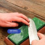 Sharp Pebble Knife Sharpening Stones Set - Grits 400/1000/6000