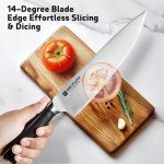 Professional 15-Piece German Stainless Steel Chef Knife Set