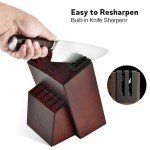 Professional 15-Piece German Stainless Steel Chef Knife Set