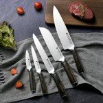 Professional 15-Piece German Stainless Steel Chef Knife Set