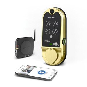 Lockly Vision Smart Lock with Camera, Two-Way Audio