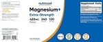 Nutricost Magnesium+ 420mg - 240 Capsules, 120 Servings