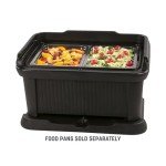 24 Quart Slide 'N Seal Insulated Food Pan Carrier