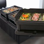 24 Quart Slide 'N Seal Insulated Food Pan Carrier