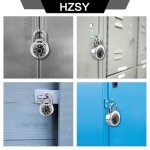 16 Pack of HZSY Fixed Dial Combination Padlocks