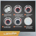 16 Pack LanuBe Combination Locks for Various Uses