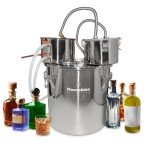 VIP Stainless Steel Moonshine Alcohol Distilling Kit (8 Gal)