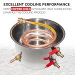 VIP Stainless Steel Moonshine Alcohol Distilling Kit (8 Gal)