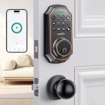 Front Door Smart Lock with App Control, Keyless Entry