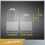 48 Pack of Keyed Alike Padlocks, Blue Plastic