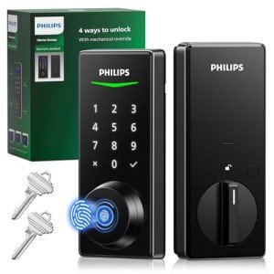 Philips Fingerprint Door Lock with Digital Keypad