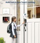 Veise Smart Front Door Lock Set, Keyless Entry