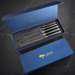 5-Piece Professional Chef Knife Set with Ergonomic Handle