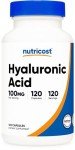 Nutricost Hyaluronic Acid Capsules - 100mg, 120 count
