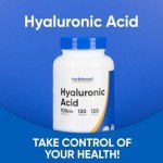 Nutricost Hyaluronic Acid Capsules - 100mg, 120 count