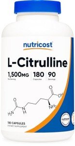 Nutricost L-Citrulline 1500mg, 180 Capsules - VIP Smart Shopper