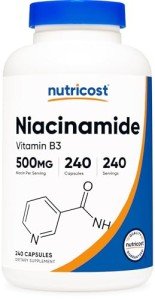 VIP Smart Shopper: Nutricost Niacinamide 500mg, 240 Capsules - Non-GMO
