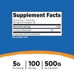 Nutricost L-Leucine Powder 500g - VIP Smart Shopper