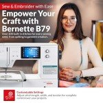 Bernette B79 Sewing & Embroidery Machine - Deluxe Bundle