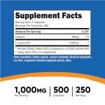 Nutricost L-Lysine 500mg x 500 Capsules - Non-GMO