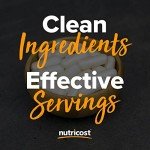 Nutricost Glucosamine Sulfate Capsules, 240 Count