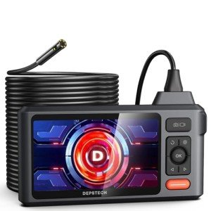 DEPSTECH Dual Lens Endoscope Camera with 5" Screen