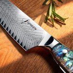 11-Piece Damascus Knife Set - Japanese Chef Collection