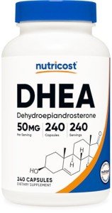 Nutricost DHEA 50mg - 240 Capsules - VIP Smart Shopper