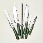 HexClad 6-Piece Knife Set with Japanese Damascus Steel