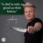 HexClad 6-Piece Knife Set with Japanese Damascus Steel