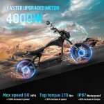 VIP Smart Shopper: eAhora Electric Motorcycle M1P Pro 4000W