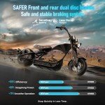 VIP Smart Shopper: eAhora Electric Motorcycle M1P Pro 4000W