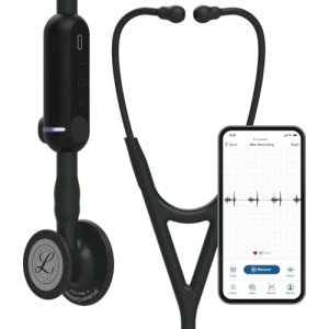3M Littmann CORE Digital Stethoscope, 40x Amplification, Noise Cancellation