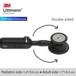 3M Littmann CORE Digital Stethoscope, 40x Amplification, Noise Cancellation