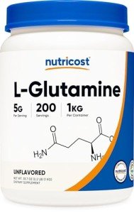 Nutricost L-Glutamine Powder 1 KG - Unflavored, VIP
