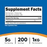 Nutricost L-Glutamine Powder 1 KG - Unflavored, VIP