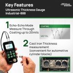 Ultrasonic Thickness Gauge Industrial-888 / Echo-Echo Mode