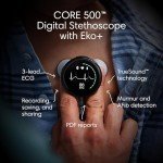 Eko CORE 500™ Digital Stethoscope - Silver Chestpiece