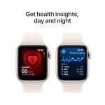 Apple Watch SE (2nd Gen) GPS 40mm Smartwatch - Starlight Aluminum & Sport Band
