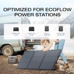 EF ECOFLOW 160W Portable Foldable Solar Charger