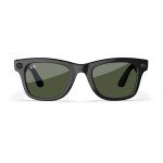 VIP Ray-Ban Smart Wayfarer Glasses - Black/Green, Large