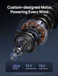 Cruiser Pro T1S Smart Tower Fan with Alexa Integration