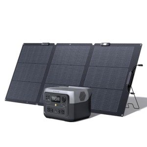 EF ECOFLOW RIVER 2 Max Solar Generator Bundle
