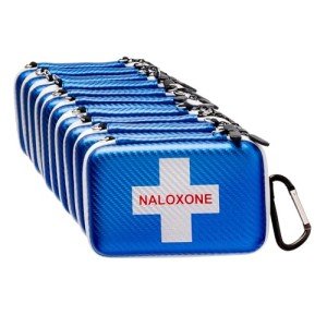 Naloxone Case for Opioid Overdose Kits - Blue