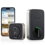 Smart Lock with Fingerprint, Voice Control: Siri, Alexa