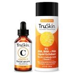 Vitamin C Serum & Liquid Exfoliant Duo for Skin