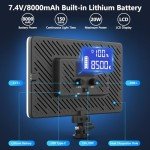 RGB LED Video Light Wand Stick Kits 2-Pack