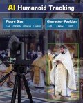 AI Auto Tracking PTZ Camera Kit + Controller